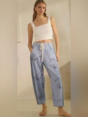 Oddi Los Angeles Flower Print Jeans - NWT - Medium